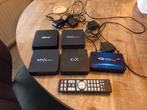 Partij Android TV Boxen - M8S+, MXQ Pro, 6X, Audio, Tv en Foto, Mediaspelers, Ophalen of Verzenden, Gebruikt, USB 2, Minder dan 500 GB