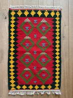 Authentieke Perzische kelim NIEUW 96 x 61, 50 tot 100 cm, Perzisch, Nieuw, Rood