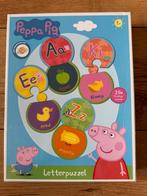 Peppa Pig letter puzzel als nieuw, Ophalen of Verzenden, 10 tot 50 stukjes, Zo goed als nieuw