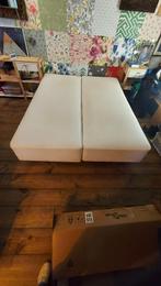 Boxspring IKEA Sultan, Ophalen, Gebruikt, Wit, Tweepersoons