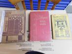 oude kookboeken 4 stuks, vanaf 1930 tot 1965, Antiek en Kunst, Antiek | Boeken en Bijbels, Ophalen of Verzenden, Diversen