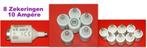 Smeltveiligheden / zekeringen van 6/10/20/25 /50 ampère, Ophalen of Verzenden, Zo goed als nieuw