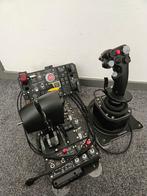 Winwing hotas & thrustmaster t16000 met pedals, Ophalen, Zo goed als nieuw, WinWing