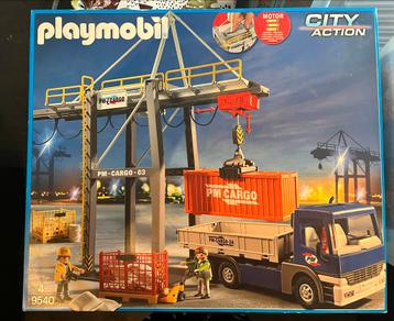 NIEUW: Playmobil Elektrische Containerkraan (9540)