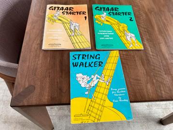 Gitaarlesboeken pakket - Cees Hartog, Frank Rich, Ilja Croon beschikbaar voor biedingen