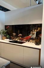 Luxe glazen keukenwand/ spatscherm met stilleven, Ophalen, Nieuw, 200 cm of meer, Minder dan 25 cm