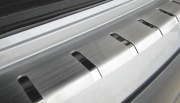 Ford Custom bumperbeschermer rvs / carbon pasvorm beschikbaar voor biedingen