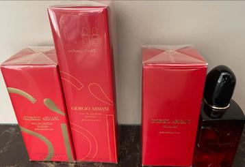 Giorgio Armani 3 stuks, nieuw en geseald beschikbaar voor biedingen