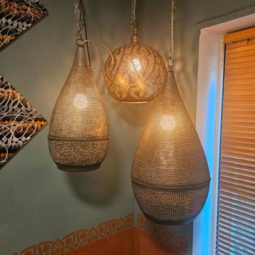 Duizend-en-een-nacht hanglamp (x3) beschikbaar voor biedingen