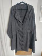 Zwart witte blazer jurk. Maat 54, Ophalen of Verzenden, Zo goed als nieuw, Zwart, Jurk