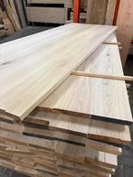 Eiken eettafel bladen zelf uitzoeken, Huis en Inrichting, Tafels | Eettafels, Ophalen, 100 tot 150 cm, Ovaal, Nieuw