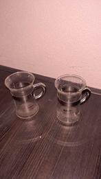 2 nieuwe theeglazen, Huis en Inrichting, Keuken | Servies, Glas of Glazen, Nieuw, Ophalen of Verzenden, Glas