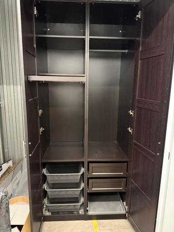 IKEA Pax kast incl broekenrek en schoenenrek - afbeelding 4
