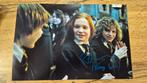 Gesigneerde Harry Potter Foto/Prent, Ophalen of Verzenden, Zo goed als nieuw