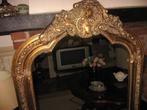 Old-Gold "Barok" Zware Kwaliteit Kuif-Spiegel 144x79 Nieuwst, Verzenden, 100 tot 150 cm, Zo goed als nieuw, 75 tot 100 cm