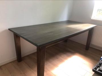 Eetkamer tafel 200 cm x 95 cm - 6 persoons beschikbaar voor biedingen