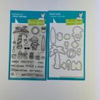 Stempels met bijpassende snijmallen van Lawn Fawn. Per foto, Verzenden, Zo goed als nieuw, Clearstamp