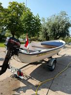 Terhi 4.40 met kalf trailer+origineel terhi kleed+merc 6pk, Watersport en Boten, Ophalen, Tot 10 pk, Zo goed als nieuw, 3 tot 6 meter