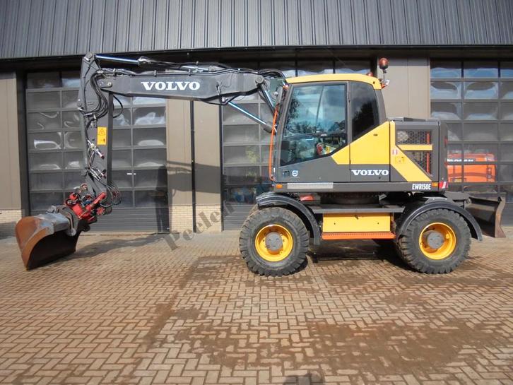 Volvo EWR 150 E (bj 2016), Zakelijke goederen, Machines en Bouw | Kranen en Graafmachines, Graafmachine