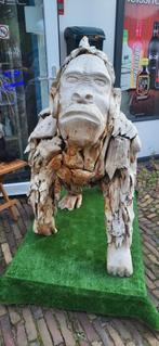 gorilla, Tuin en Terras, Tuinbeelden, Ophalen, Zo goed als nieuw, Hout, Dierenbeeld