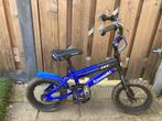 Blauwe kawasaki kinderfiets 12,5 inch, Fietsen en Brommers, Ophalen of Verzenden, Gebruikt, Minder dan 16 inch, Kawasaki