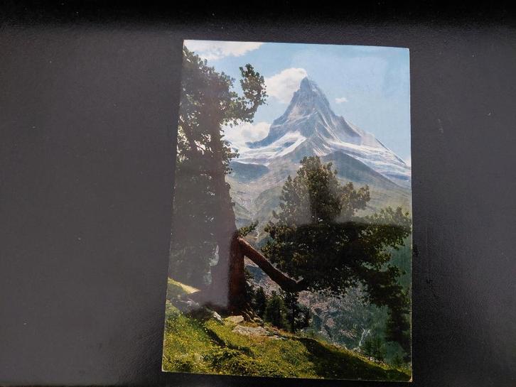 Zwitserland, Zermatt, Matterhorn 4478 m, gelopen, 1972., Verzamelen, Ansichtkaarten | Buitenland, Gelopen, Overig Europa, 1960 tot 1980