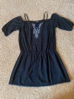 Beachwave jurk/cover up zwart maat 176/XS, Meisje, Ophalen of Verzenden, Zo goed als nieuw, Jurk of Rok