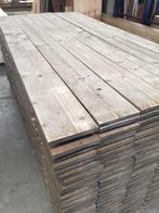 VLONDERPLANKEN GRIJS GEIMPREGNEERD 3X19 CM. € 3,99 P/M, Ophalen, Nieuw, 250 cm of meer, Planken
