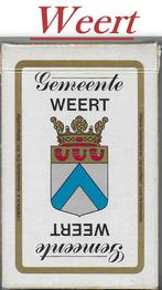KW36 - Weert Kwartet / kaart spel ( speelkaarten ), Verzamelen, Ophalen of Verzenden, Zo goed als nieuw, Kwartet(ten)