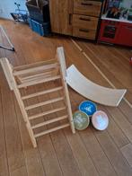 Houten klimrek, balance board en stapstenen, Ophalen, Zo goed als nieuw, Overige typen