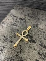 14 karaats gouden Ankh kruis 4.6 cm, Nieuw, Goud, Goud, Ophalen of Verzenden