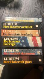 6 Ludlum boeken, Amerika, Ophalen of Verzenden, Robert Ludlum, Zo goed als nieuw