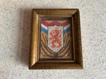 Huisvlijt Wanddecoratie - Nederlandse Leeuw in Lijst beschikbaar voor biedingen