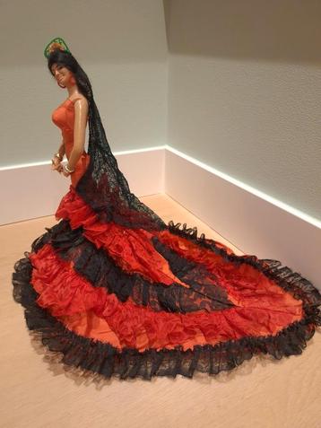 vintage flamenco danseres beschikbaar voor biedingen
