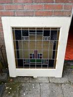Glas in lood raam, Doe-het-zelf en Verbouw, Glas en Ramen, Ophalen, Gebruikt, Glas in lood, Minder dan 80 cm