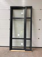 Hardhouten Deur Kozijn “STAALLOOK”, Deurkozijn, Nieuw, Inclusief glas, 225 cm of meer