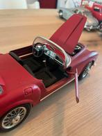 Rode Lancia Aurelia B24 Spider Modelauto Bburago, Ophalen of Verzenden, Zo goed als nieuw, Auto, Overige merken