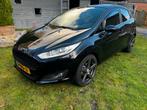 Ford Fiësta 1.0 74KW/140PK 5D 2014 Zwart, Auto's, Voorwielaandrijving, Stof, Zwart, 100 pk