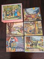 Oude blokken puzzel., Antiek en Kunst, Ophalen of Verzenden