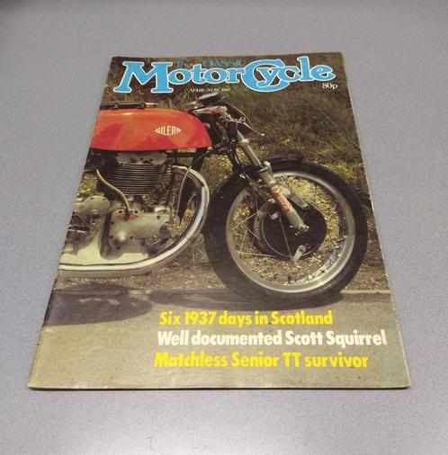 The Classic Motorcycle april/mei 1982, Boeken, Motoren, Gelezen, Verzenden