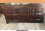 Koloniaal dressoir, Huis en Inrichting, Kasten | Dressoirs, Ophalen, Gebruikt, Teakhout, 25 tot 50 cm