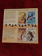 Jamaica blok 25 vogels 1985 postfris mi 15 eu, Postzegels en Munten, Ophalen of Verzenden, Dier of Natuur