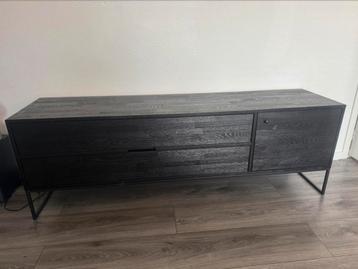 Zwart tv meubel