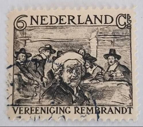 Nederland 1930 - nvph 230 - Vereniging Rembrandt, Postzegels en Munten, Postzegels | Nederland, Gestempeld, T/m 1940, Ophalen of Verzenden