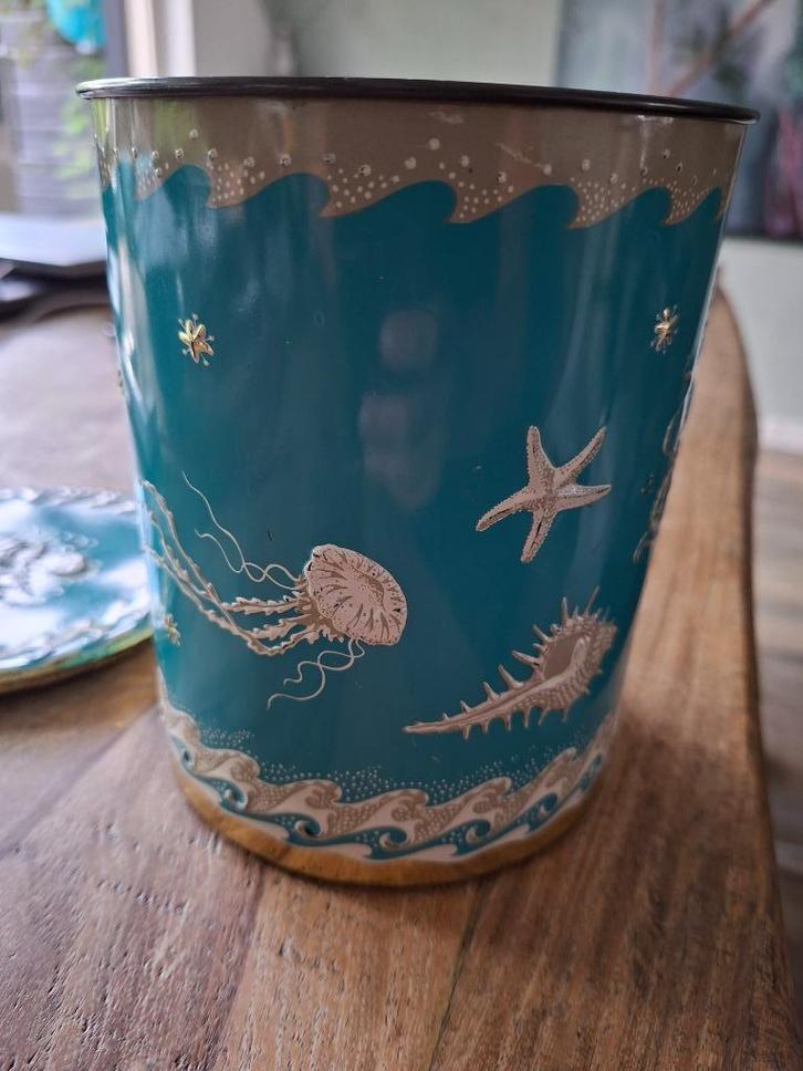 Diverse oude blikken en trommeltjes, Verzamelen, Blikken, Gebruikt, Overige, Overige merken, Ophalen of Verzenden