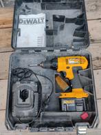 DeWalt schroefmaschine, Ophalen of Verzenden, Gebruikt, Minder dan 400 watt, Boor- en Schroefmachine