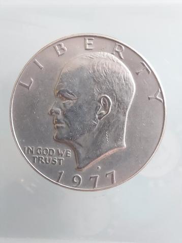 Eisenhower Dollar 1971 & 1977 beschikbaar voor biedingen