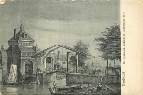 (386-224-023) Dordrecht De Spuipoort, Verzamelen, Ansichtkaarten | Nederland, Zuid-Holland, Verzenden
