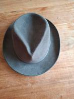 Vintage Italiaanse Fedora hoed-J.Pul AMS Maat 52., Kleding | Heren, Hoeden en Petten, Ophalen, Zo goed als nieuw, Hoed
