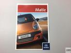 Brochure Daewoo Matiz 2004 NL, Auto-onderdelen, Overige Auto-onderdelen, Gebruikt, Ophalen of Verzenden, Daewoo